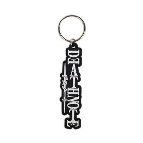 Porte-Clés Avec Logo Death Note En Caoutchouc De Marque Ysk2031