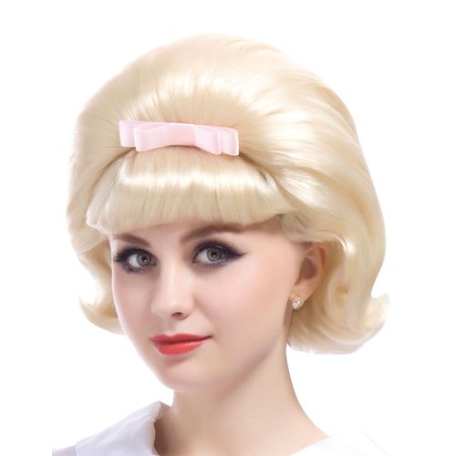 Perruque Blonde Starlette Années 50 Femme