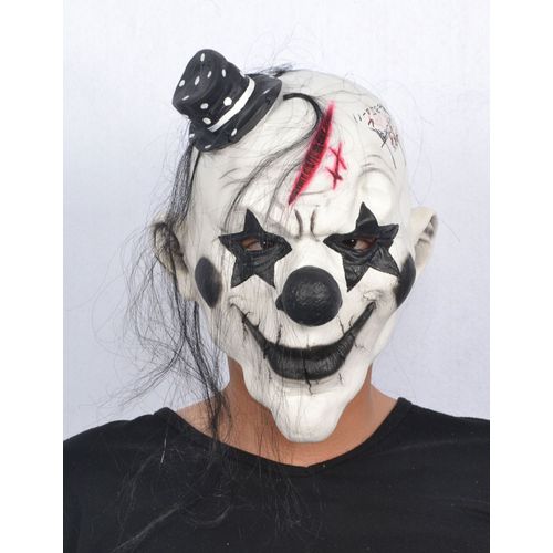 Masque Clown Rockeur Effrayant Adulte