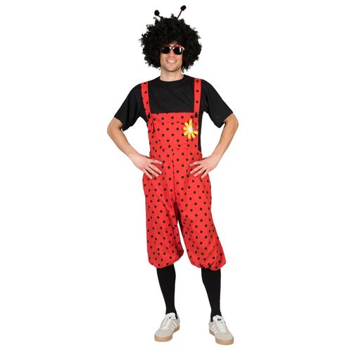 Déguisement Salopette Coccinelle Avec Fleur Adulte