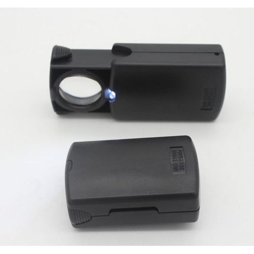 Loupe avec Led grossissement x30 diamètre 21 mm