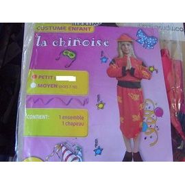Costume Chinoise 3/4 Ans Costume Complet