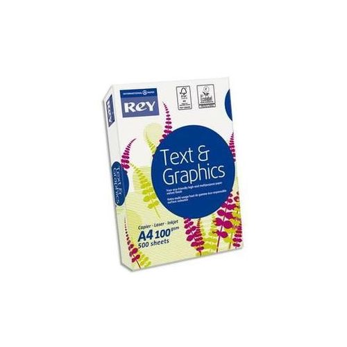 PAPYRUS Ramette de 500 feuilles papier blanc, copieur, laser, jet d¿encre 100g A4