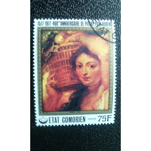 Timbre Comores ( Yt 186 ) 1977 Peter Paul Rubens, 400e Anniversaire De Naissance Ceres