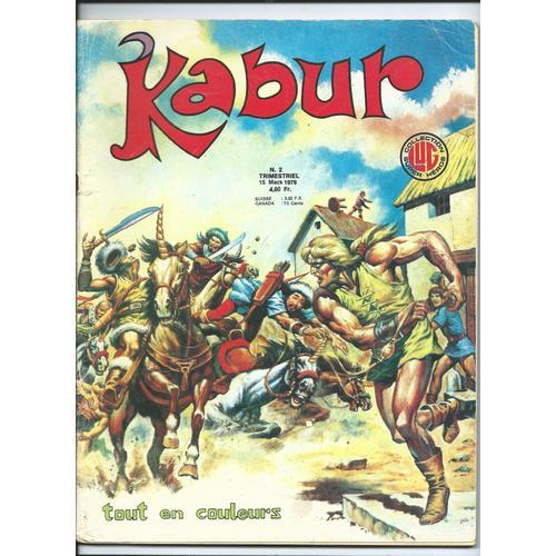 " Varlach, Le Démon " ( Kabur - Le Judo - La Conquête De L'Espace - Le Gladiateur De Bronze - Jeu ) : Kabur N° 2 ( 15 Mars 1976 )