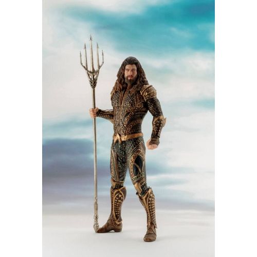 Justice League Movie Statuette Pvc Artfx+ 1/10 Aquaman 20 Cm