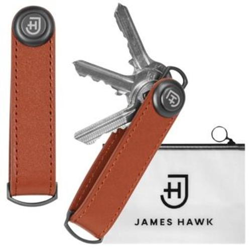 Porte-clés en cuir, étui organisateur de clés + trousse à maquillage FREEBIE James Hawk YSK5770