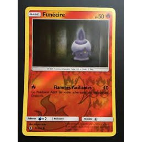 Carte Pokémon 11/145 Funécire 50 Pv - Reverse