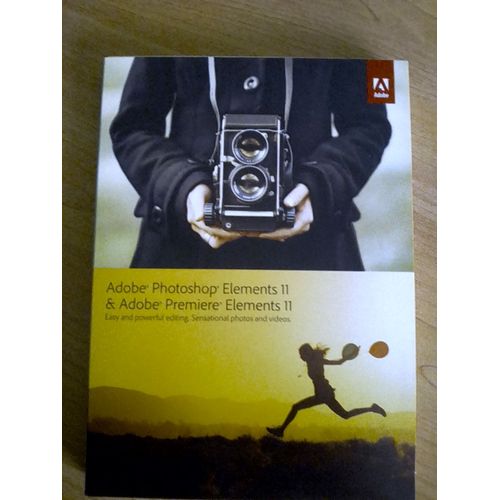 Adobe Photoshop Elements 11 Plus Adobe Premiere Elements 11 Student And Teacher Edition - (V. 11) - Version Boîte - 1 Utilisateur - Academic - Dvd - Win, Mac - Eu English)