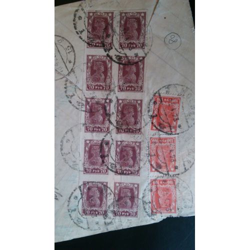 Timbres Russes Sur Lettres