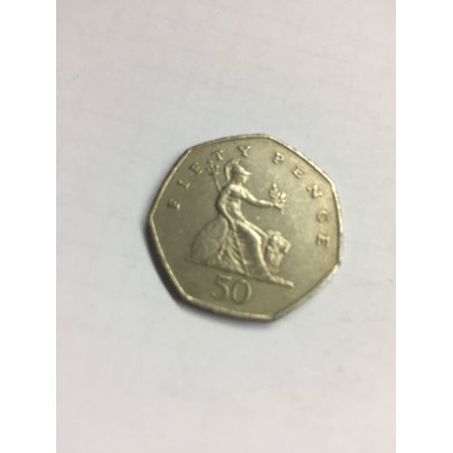 Pièce De Monnaie 50 Pence 1998 - Uk