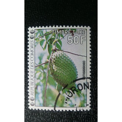 Timbre Comores ( Yt T14 ) 1977 Pomme Custard (Annona Muricata)