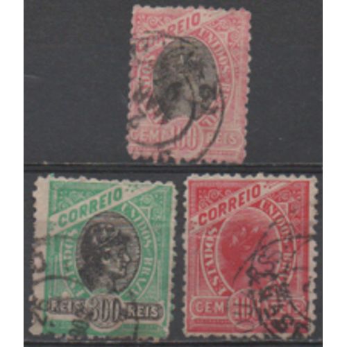 Brésil: Lot De Timbres De 1894 De La Série "Liberté". .
