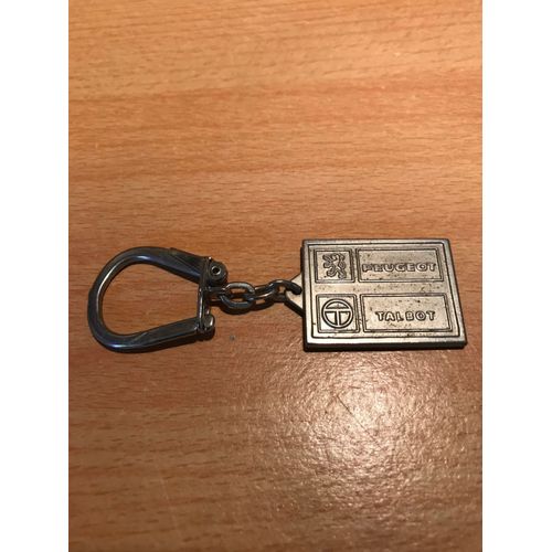 Porte Clé , Clef , Clefs Peugeot Talbot Ancien , "Slica Vendôme Lyon