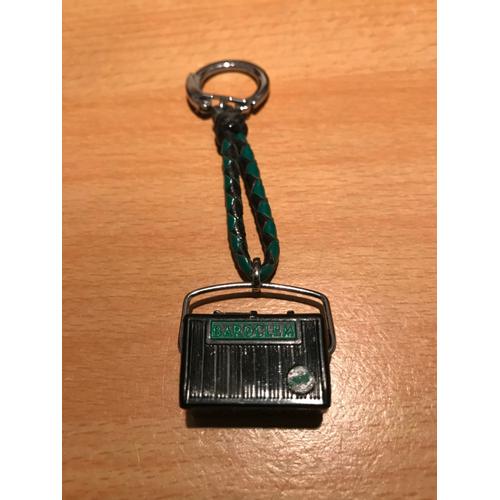 Porte Clé , Clef , Clefs Batterie Baroclem , Noir Et Vert