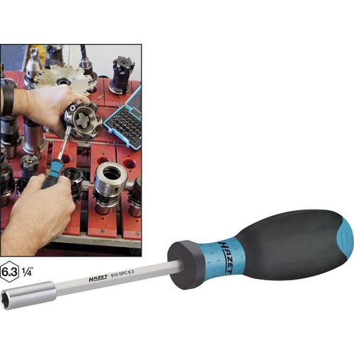 Hazet Porte-embouts (bits) - Hexagone creux 6,3 (1/4 pouce) - Longueur totale: 210 mm - 810SPC-6.3