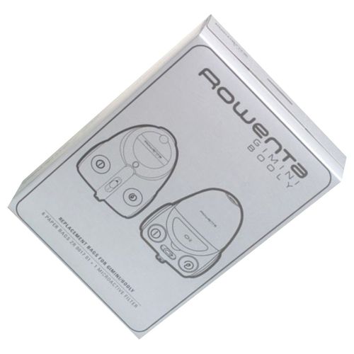 Boite de 6 sacs avec 1 filtre Gimini - Aspirateur (ZR001701 ROWENTA)