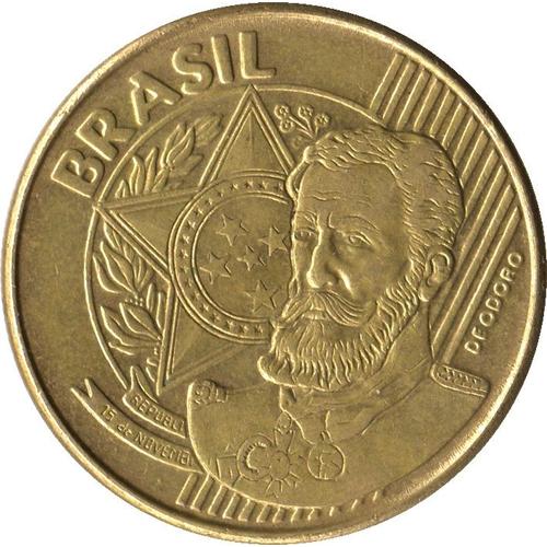 Pièce 25 Centavos Brésil 2002