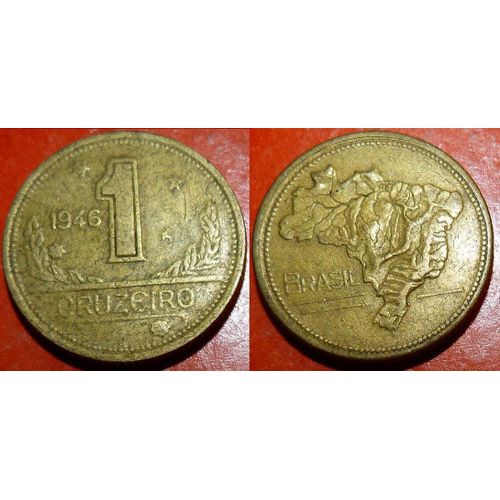 Pièce 1 Cruzeiro 1946 Brésil