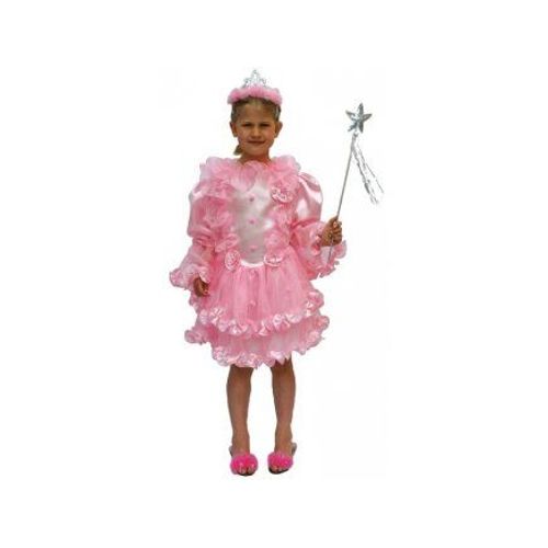 Deguisement Fee Rose 6 Ans - Costume Enfant - Panoplie Princesse