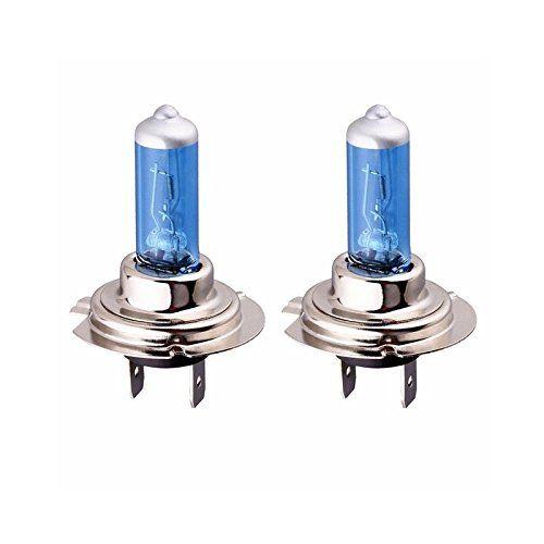 Coffret 2 Ampoules Xenon Bleu 12v H7 55w De Rechange Feu De Route Croisement