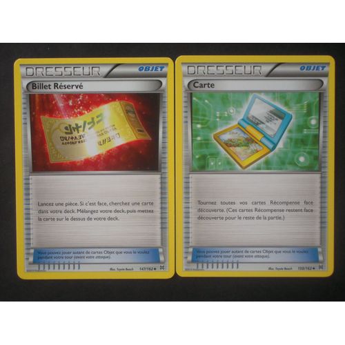 Impulsion Turbo - Billet Réservé (147) + Carte (150/162)