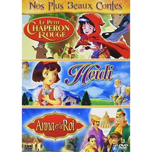 Nos Plus Beaux Contes : Le Petit Chaperon Rouge - Heidi - Anna Et Le Roi
