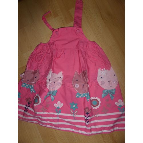 Robe Vertbaudet Coton 5 Ans Rose