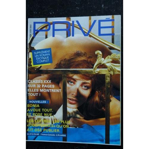 Prive 95 1986/03 Sonia Carnets De Plaisir Pine Tonique Taxi