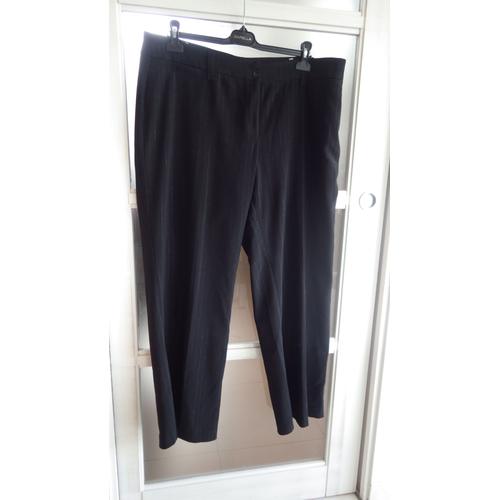 Pantalon Rayures Brillantes 50-52 Noir