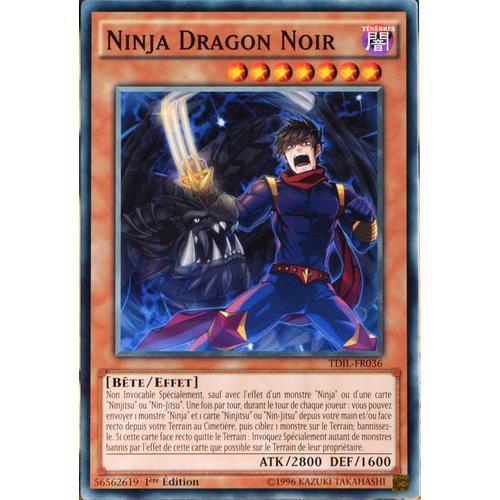 Carte Yu-Gi-Oh Tdil-Fr036 Ninja Dragon Noir