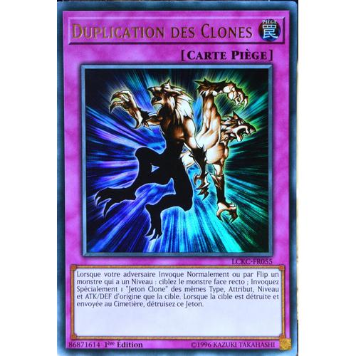 Carte Yu-Gi-Oh Lckc-Fr055 Duplication Des Clones