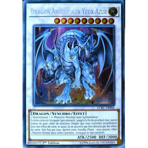 Carte Yu-Gi-Oh Lckc-Fr066 Dragon Argent Aux Yeux Azur