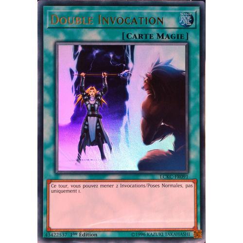 Carte Yu-Gi-Oh Lckc-Fr091 Double Invocation Ultra Rare Neuf Fr