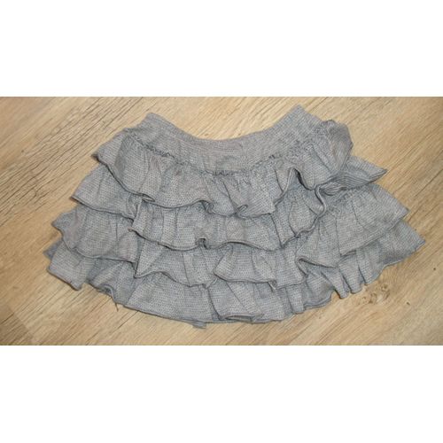 Jupe Petit Bateau Grise À Volants 4 Ans