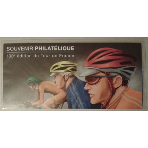 Bloc Souvenir Philatélique 100e Édition Du Tour De France 2013 Neuf Sous Blister