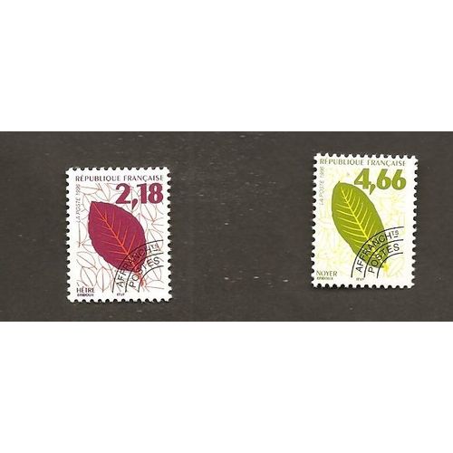 Timbres Préoblitérés