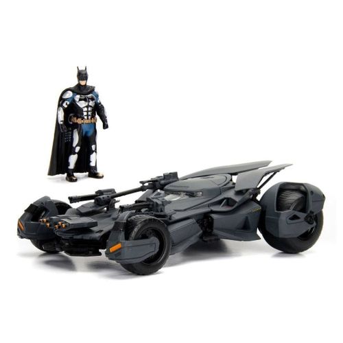 Justice League 1/24 2017 Batmobile Métal Avec Figurine