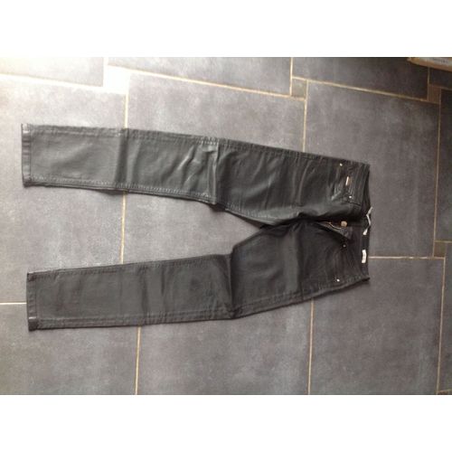 Pantalon Slim Leara Woman Taille 40 Noir