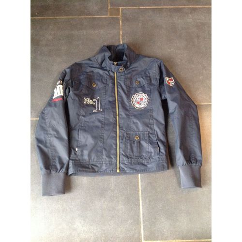 Veste Equitation Moutain Horse Bleu Jr/Xl