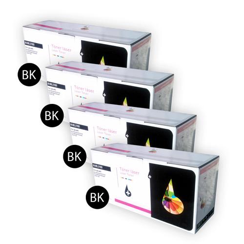 PACK 4 x TONER COMPATIBLE NOIR MODEL TN2220 BK FOR BROTHER DCP-7055