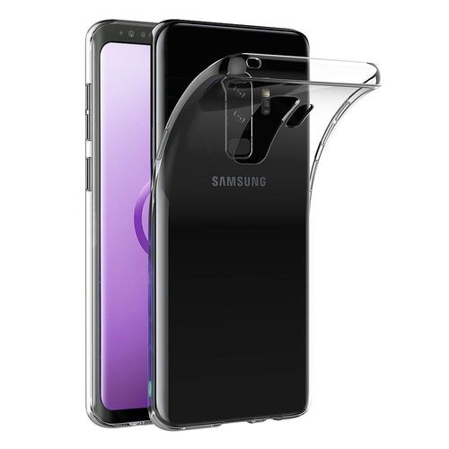 Coque Silicone Pour Samsung Galaxy S9+/ S9 Plus 6.2" Gel Ultraslim Et Ajustement Parfait - Transparent