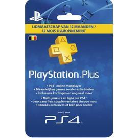 Playstation plus hang card - abonnement 12 mois (PS4) au meilleur prix