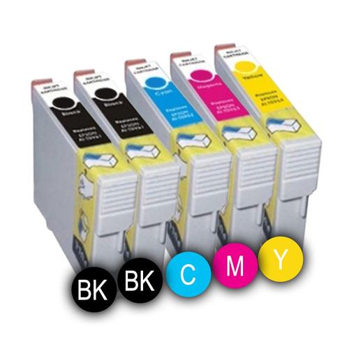 PACK 5 x ENCRES COMPATIBLES INKPRO MULTICOLORESE LC223 BK V3 - LC223 Y V3 FOR BROTHER MFC-J880DW