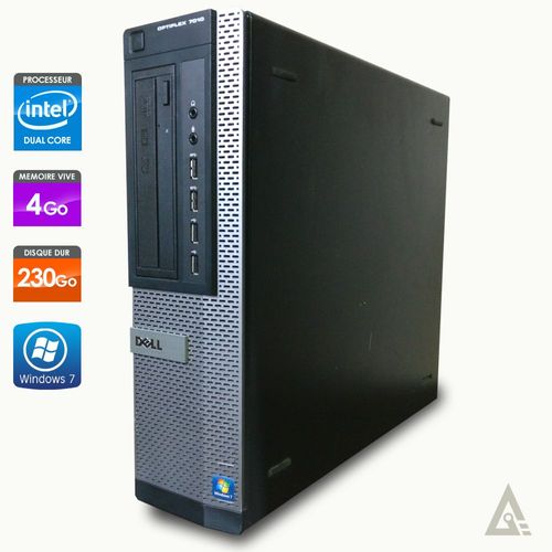 Dell Optiplex 7010 Intel Pentium - 3 Ghz - Ram 4 Go - DD 250 Go