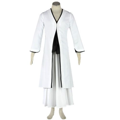 Kimono Ichigo Kurosaki Costume Cosplay Blanc Manga Bleach Déguisement