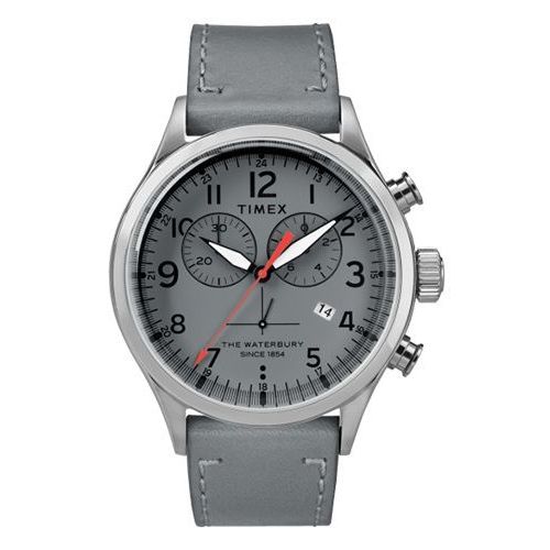Timex Montre Gris Chronographe Hommes Waterbury Tw2r70700