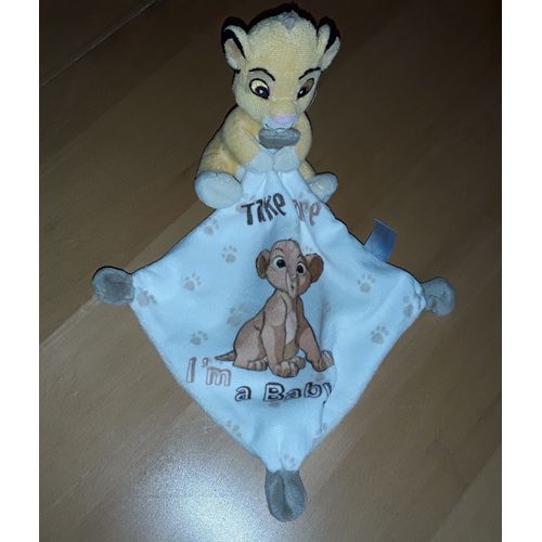 Doudou Simba Du Roi Lion - Marque Nicotoy - Simba Toys Benelux