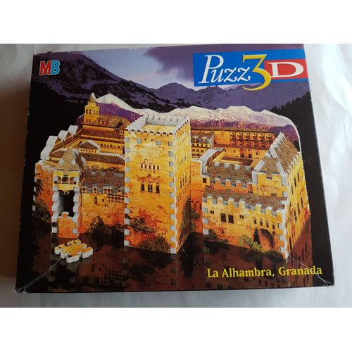 Puzzle 3d Du Palis De L'Alhambra