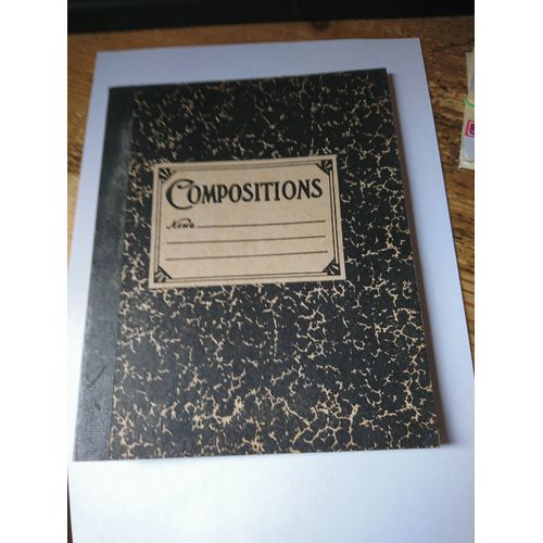 Cahier D'école En Anglais